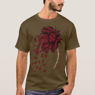 Sickle Cell Awareness Awareness sunflower nobody f T-Shirt