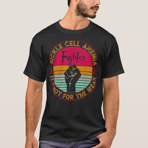 Sickle Cell Awareness Design  Vintage SickleCell T_Shirt