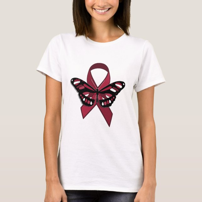 Sickle Cell Awareness Month Butterfly T-Shirt (Front)
