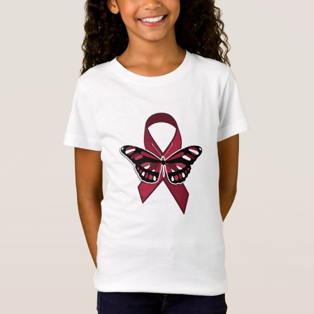 Sickle Cell Awareness Month Butterfly T-Shirt (Front)