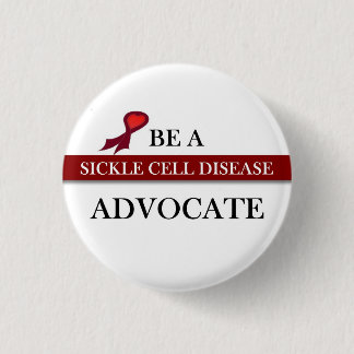 Sickle Cell Awareness Pinback Button