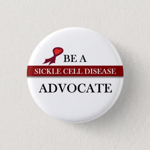 Sickle Cell Awareness Pinback Button