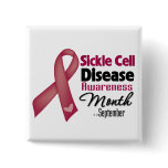 Sickle Cell Disease Awareness Month Pinback Button