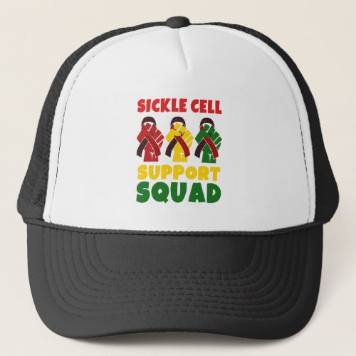 SICKLE CELL SUPPORT SQUAD TRUCKER HAT