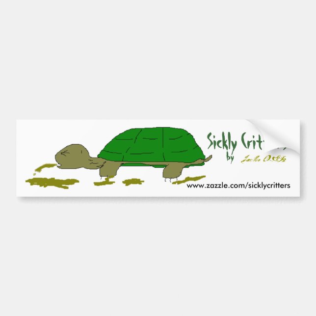 Sickly Critters Bumper Sticker (Front)