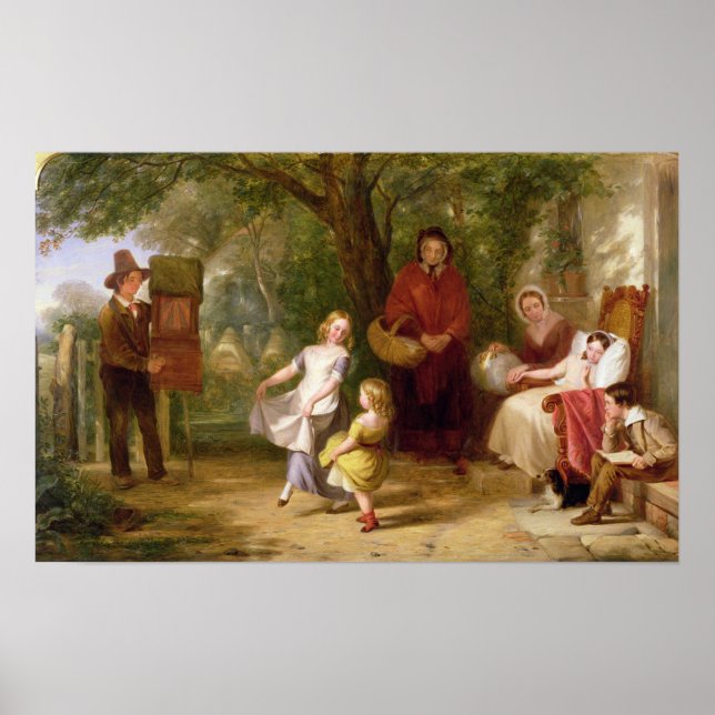 Sickness and Health, 1843 Poster (Front)