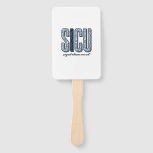 SICU Surgical Intensive Care Unit Vintage Shirt De Hand Fan