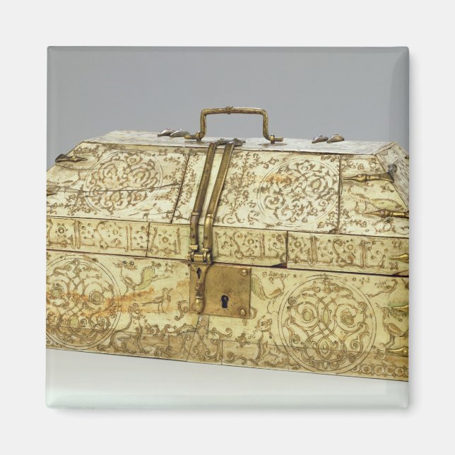 Siculo Arabic casket with animals Magnet (Front)