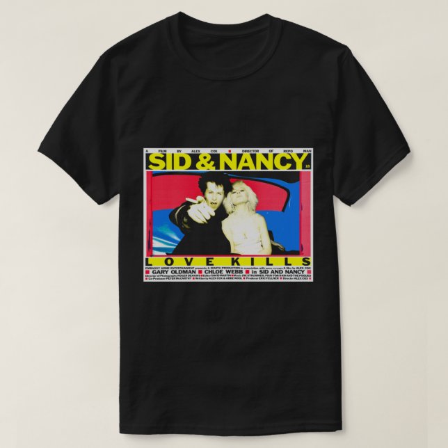 Sid and Nancy Love Kills Essential T-Shirt (Design Front)