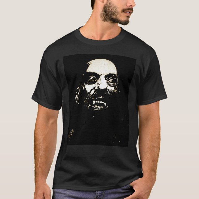 Sid Haig Oil Painting T-Shirt (Front)