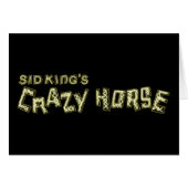 sid king's crazy horse (Front Horizontal)