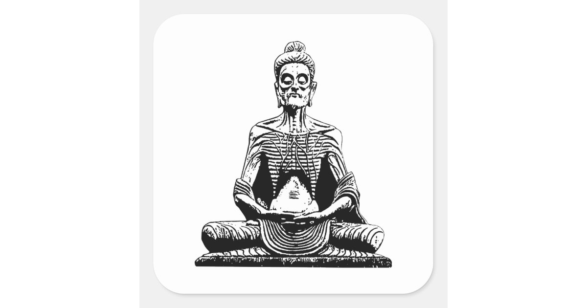 Buddha Hand Relax Zen Spiritual Yoga Meditation' Sticker