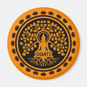 Siddhartha Gautama, Buddhist Art Magnet