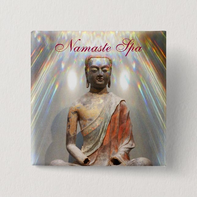Siddhartha Gautama Statue Button (Front)