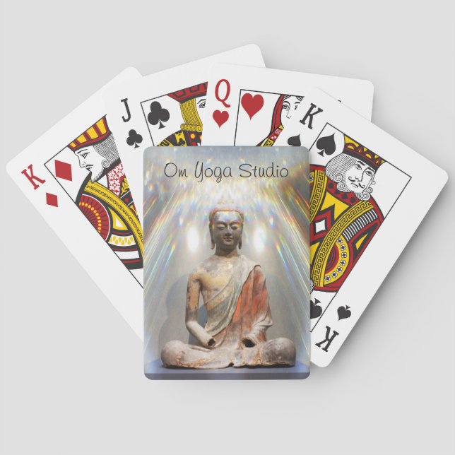 Siddhartha Gautama Statue II Poker Cards (Back)