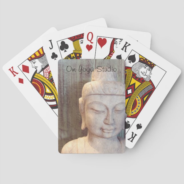 Siddhartha Gautama Statue Poker Cards (Back)