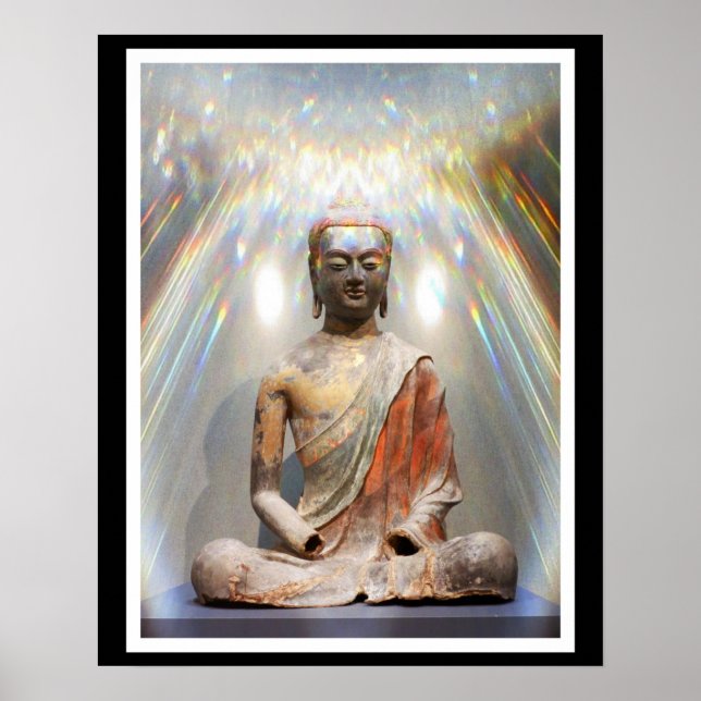 Siddhartha Gautama Statue Poster (Front)