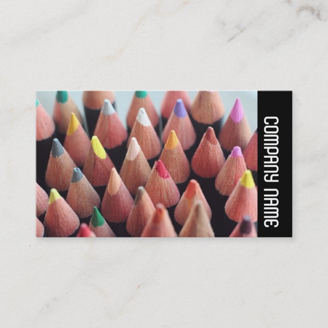 Side Band -  Color Pencils Business Card (Front)