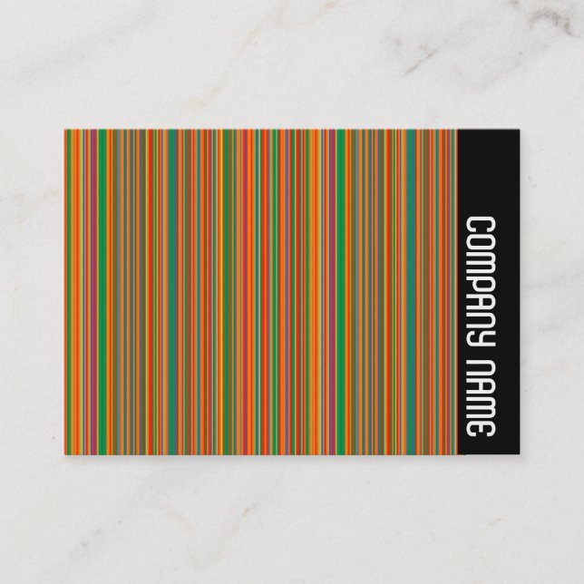 Side Band - Colored Lines 02 Business Card (Front)