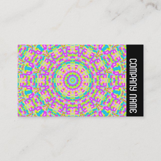 Side Band - Colorful Kaleidoscope 03 Business Card (Front)