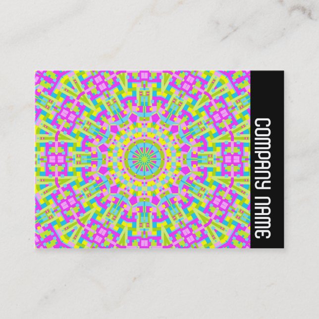 Side Band - Colorful Kaleidoscope 05 Business Card (Front)