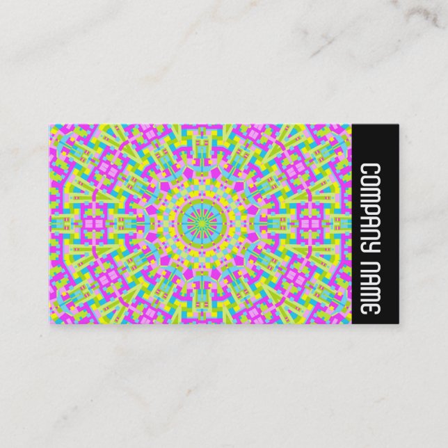 Side Band - Colorful Kaleidoscope 05 Business Card (Front)