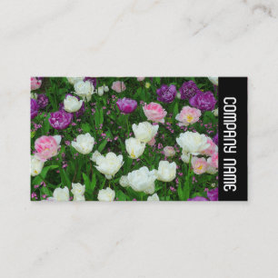 Side Band - Colorful Tulips Business Card