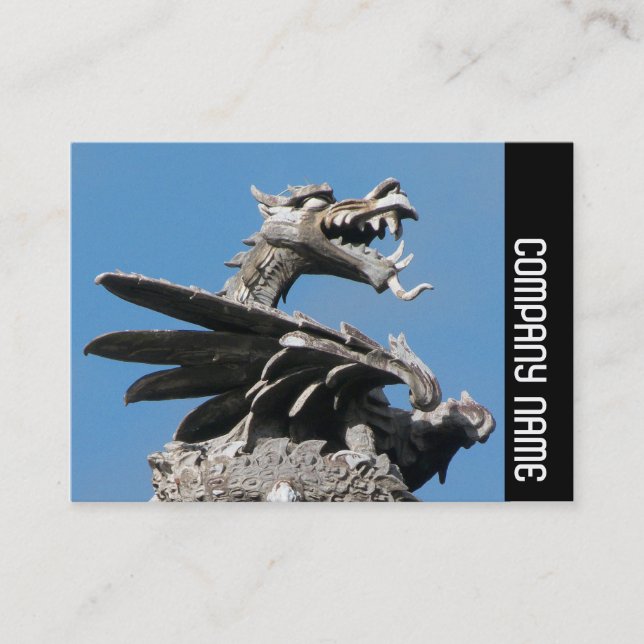 Side Band - Dragon, City Hall, Cardiff Business Card (Front)