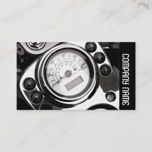 Side Band _  Motorcycle Speedometer Business Card