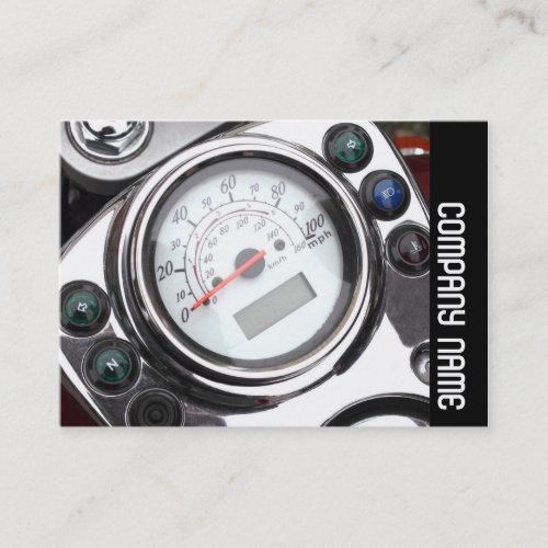 Side Band _ Motorcycle Speedometer Business Card