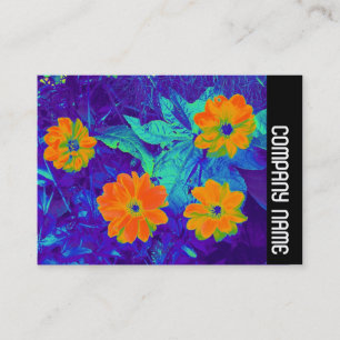 Side Band - Psychedelic Flower Bed Business Card
