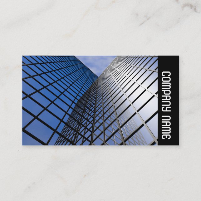 Side Band -  Reflective Office Block Business Card (Front)