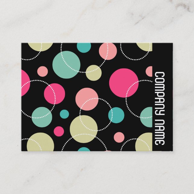 Side Band - Spots & Circles 150816 Business Card (Front)