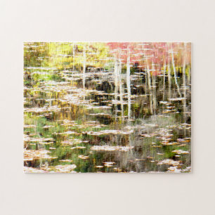 Side Bog at Walden Pond Jigsaw Puzzle