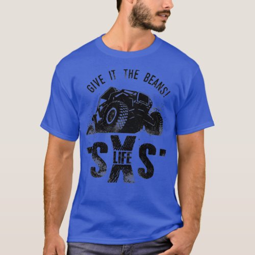 Side By Side  ATV UTV Four Wheeler Off Road Riding T_Shirt