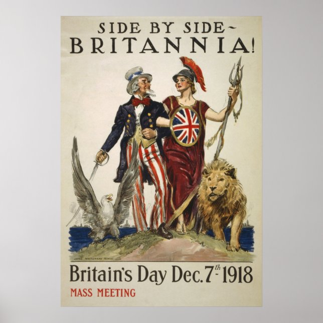 Side by Side Britannia Poster (Front)