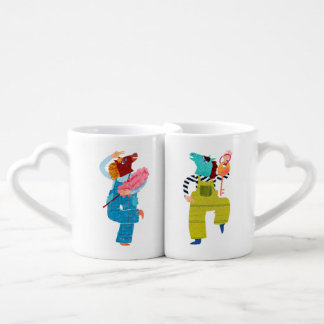 Side by Side Horse Mug Set – Companion Design