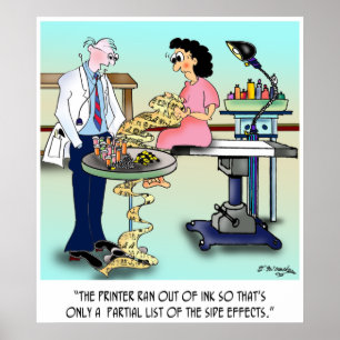 Side Effects Cartoon 9486 Poster