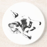 Side-Eye With a Smile Coaster