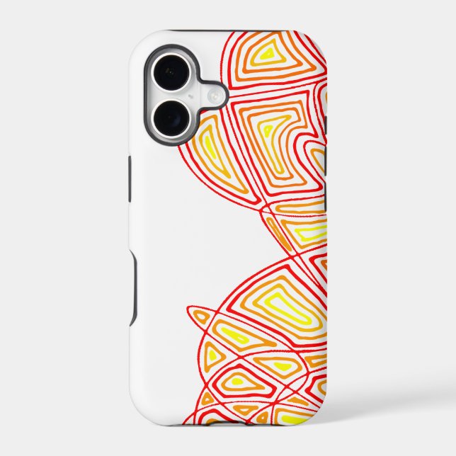 Side Flame iPhone Case (Back)