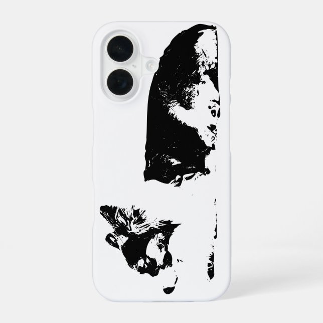 Side Glance, Autumn Calm Iphone Case (Back)