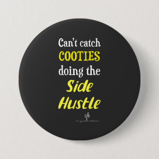 Side Hustle Cooties Neon Yellow Text Button