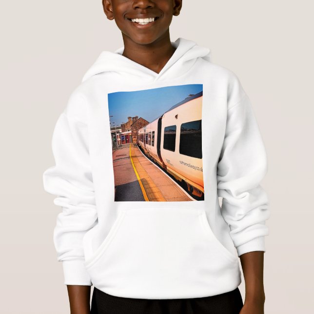 Side of a train hoodie (Front)