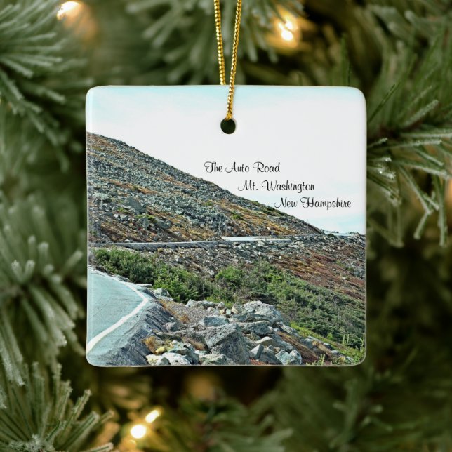 Side of Mt. Washington Ornament (Tree)