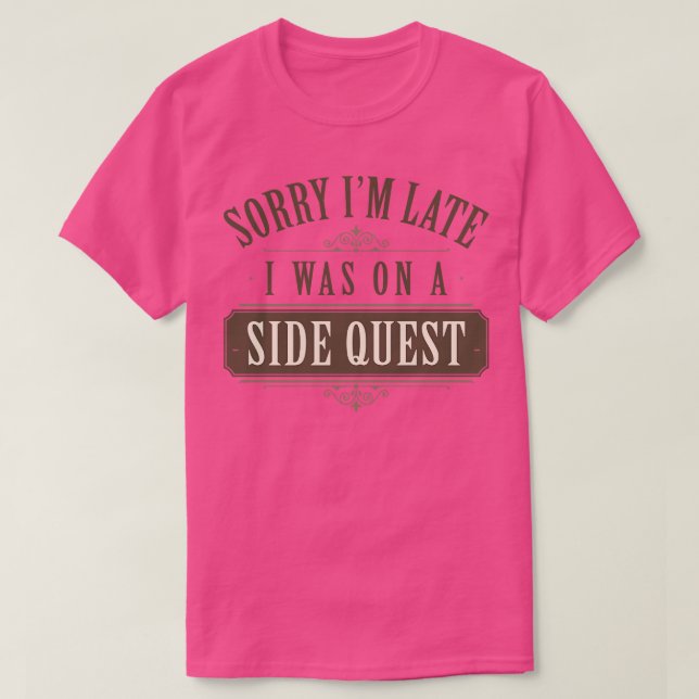 Side Quest 3 T-Shirt (Design Front)