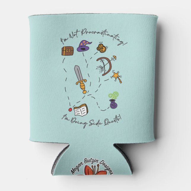 Side Quests Can Cooler (Front)