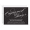 SIDE SCRIPT | ENGAGEMENT DINNER INVITATION