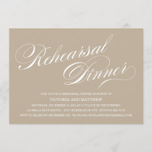SIDE SCRIPT REHEARSAL DINNER INVITATION