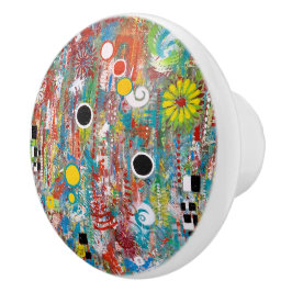 Side Show Ceramic Knob