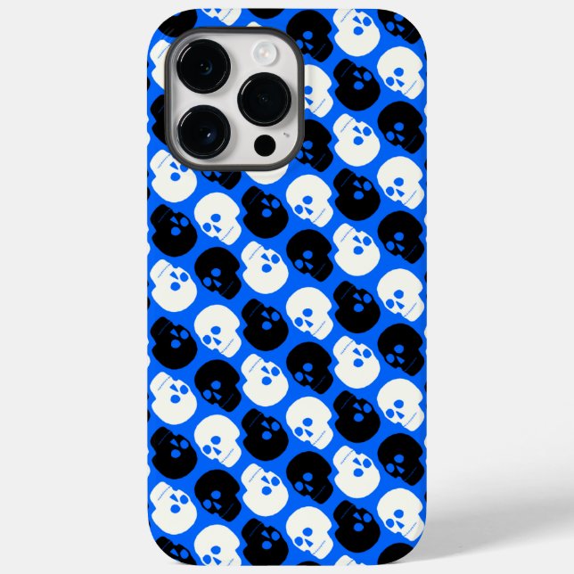 Side Skulls Pattern Case-Mate iPhone Case (Back)
